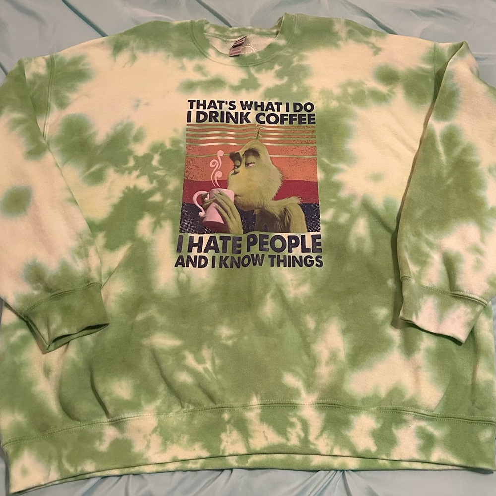 Grinch Christmas sweatshirt